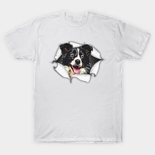 Break Out Border Collie T-Shirt